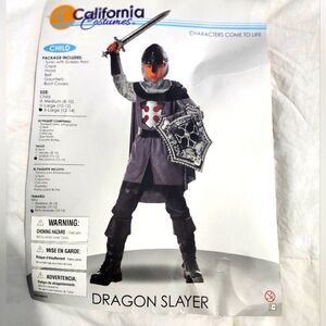 Dragon Slayer Child Costume